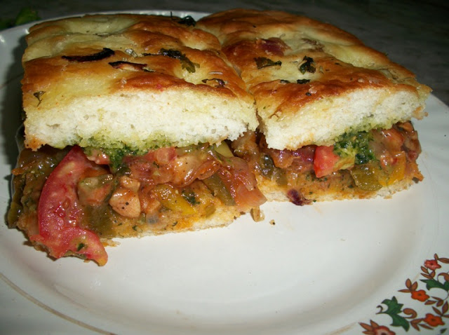 Chicken Focaccia Sandwich Recipe