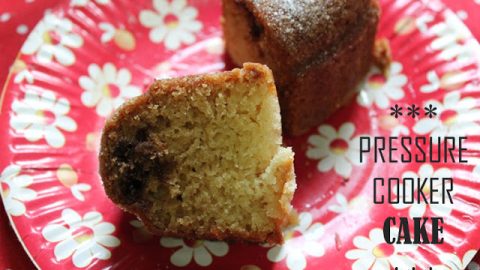 Cooker Cake Pressure Cooker Cake Recipe