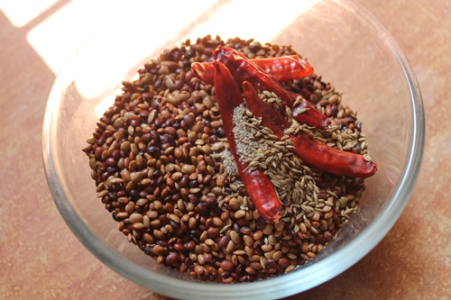 Kollu Podi Recipe  Horse gram powder  - 86