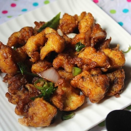 Pepper Gobi Recipe | Cauliflower Pepper Fry Recipe