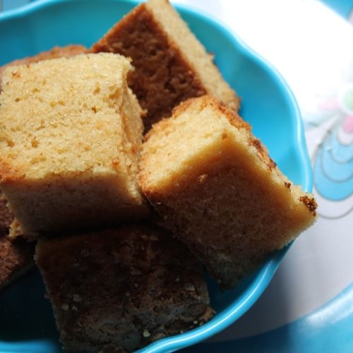 simple eggless vanilla sponge cake | eggless vanilla sponge cake recipe