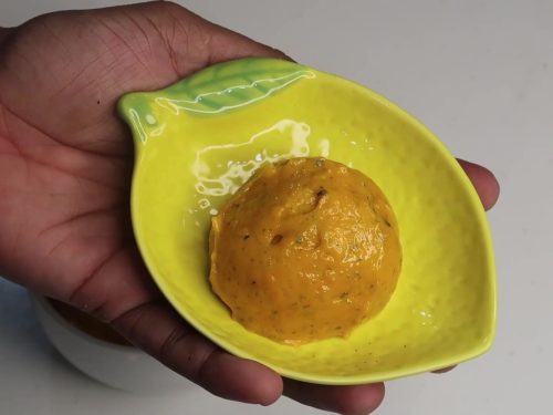 Mango Sorbet Ice Cream Scoops with Fresh Mint - Pure Indian Foods Blog