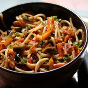 Stir Fry Spaghetti Recipe - Pasta Stir Fry Recipe