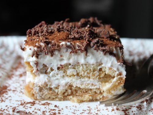 Chocolate Tiramisu Mousse Cake Recipe | Truvía®