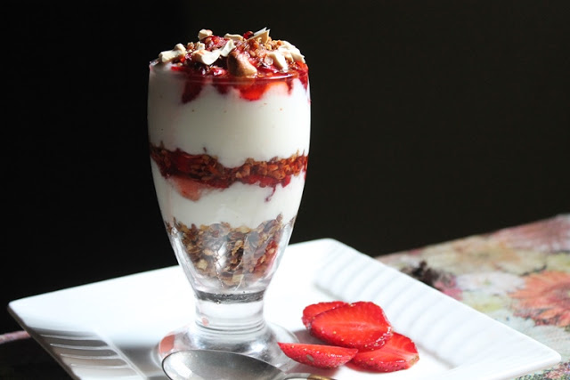 Granola Strawberry Parfait Recipe