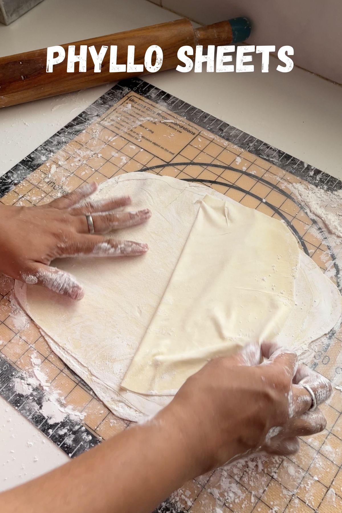 Homemade Phyllo Pastry Recipe | Phyllo Dough Recipe