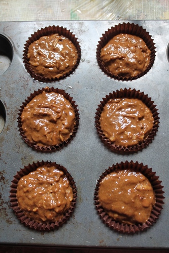 Whole Wheat Vegan Chocolate   Apple Muffins Recipe - 10