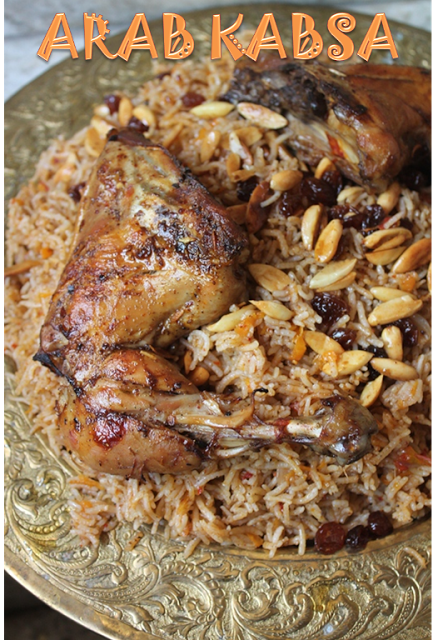 Al Kabsa Recipe Saudi Kabsa Recipe Arabic Rice And Chicken Recipe
