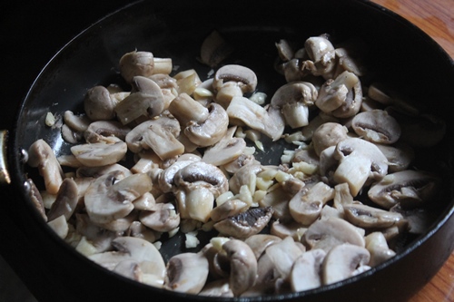 Mushroom Roti Parcels Recipe