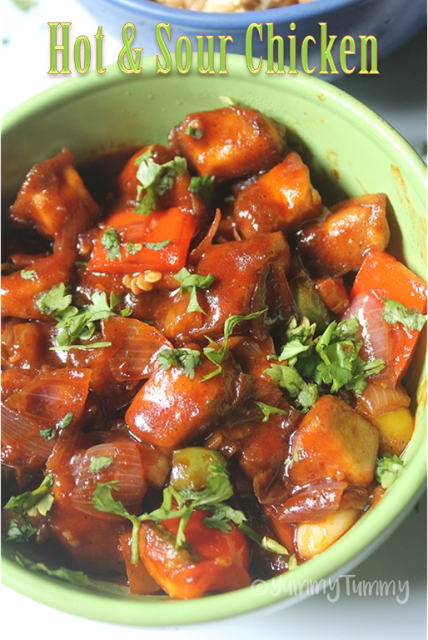 Hot and Sour Chicken Recipe - Yummy Tummy