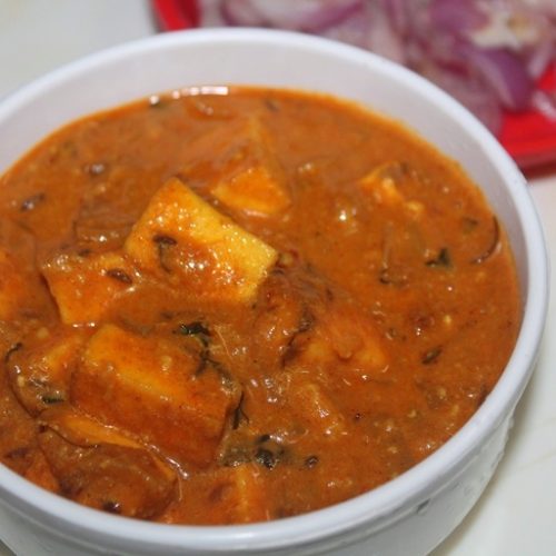 Malai Paneer Recipe - Creamy Malai Paneer Gravy Recipe