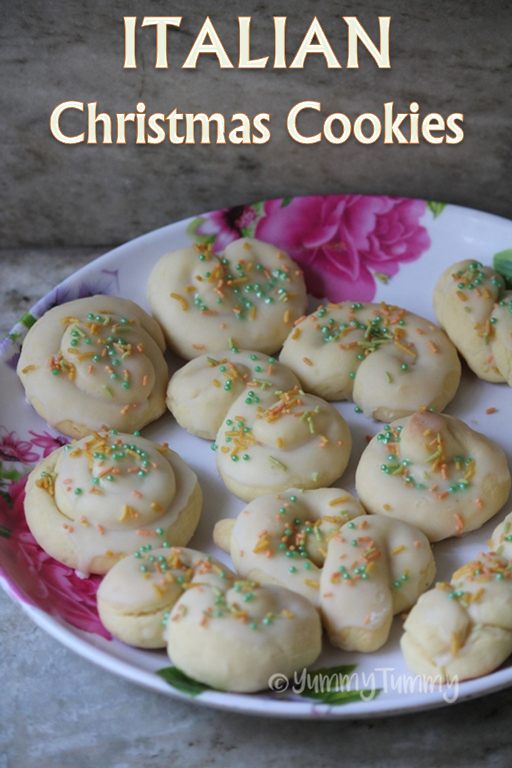 Italian Christmas Cookies Recipe - Italian Lemon Cookies Recipe