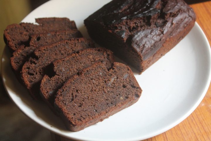 Chocolate Dates Loaf Cake Recipe - Whole Wheat Dates Bread Recipe