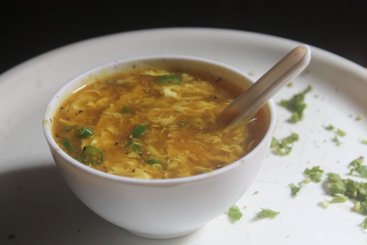 Chinese Egg Drop Soup Recipe | Restaurant Style