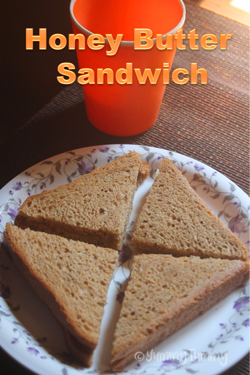 Honey Butter Sandwich Recipe Easy Snack Box Ideas For Kids