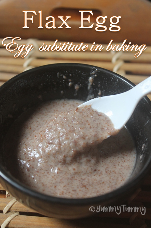 How to Make Flax Egg Egg Substitute in Baking Flax Seeds in Baking