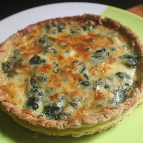 Spinach, Potato & Cheese Quiche Recipe - Quiche Recipe