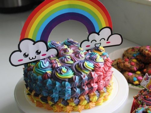 2 Tier Unicorn Theme Cake – Murliwala Bakers