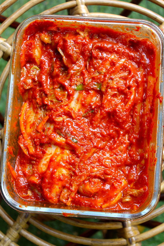 napa cabbage kimchi