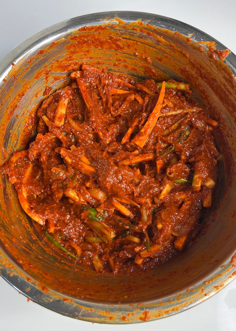 kimchi marinate or kimchi paste