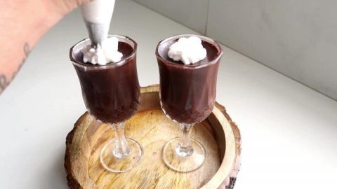 Blender Chocolate Mousse Recipe - Yummy Tummy