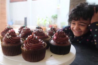 Coffee Cupcakes | Eggless Whole Wheat Coffee Cupcakes Recipe