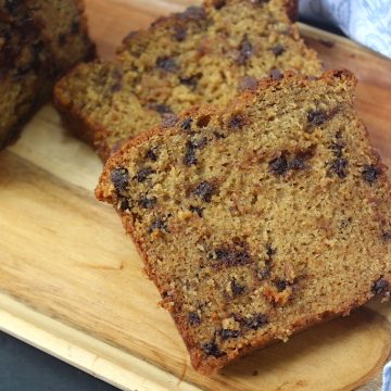 Chocolate Chip Banana Bread Recipe  Whole Wheat  - 38