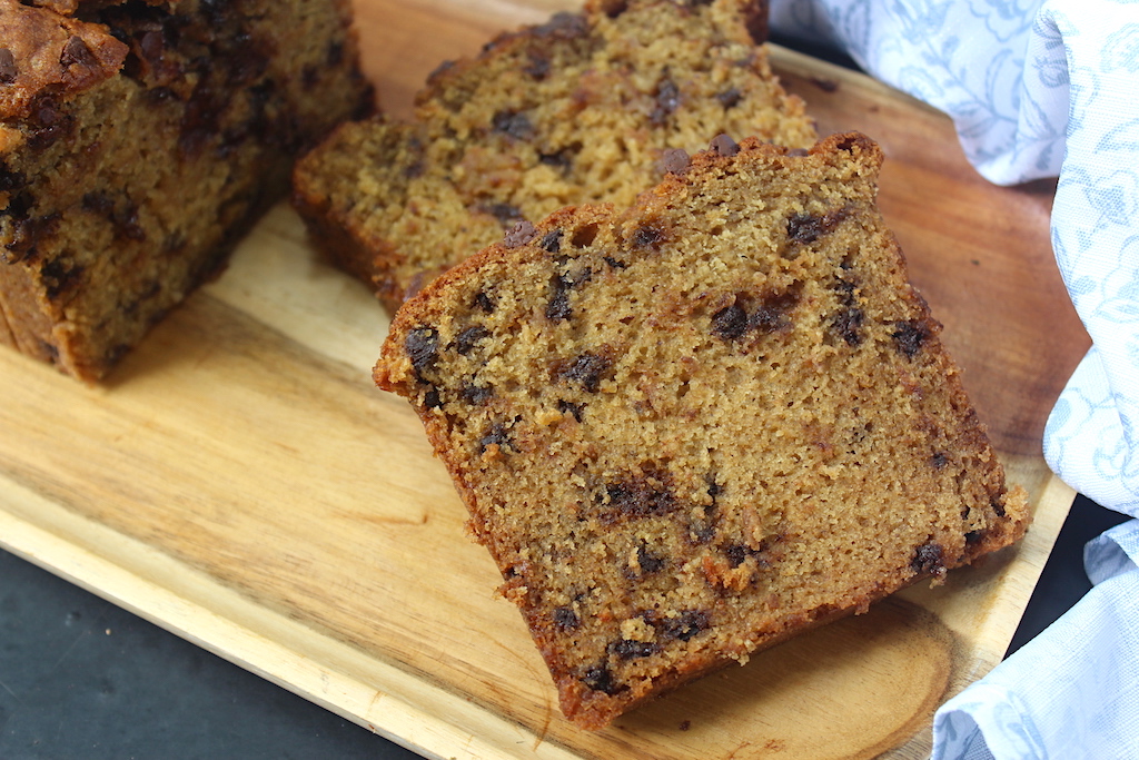 Chocolate Chip Banana Bread Recipe  Whole Wheat  - 86