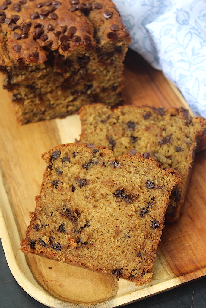 Chocolate Chip Banana Bread Recipe  Whole Wheat  - 9