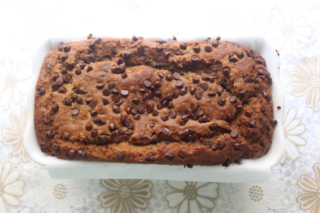 Chocolate Chip Banana Bread Recipe  Whole Wheat  - 59