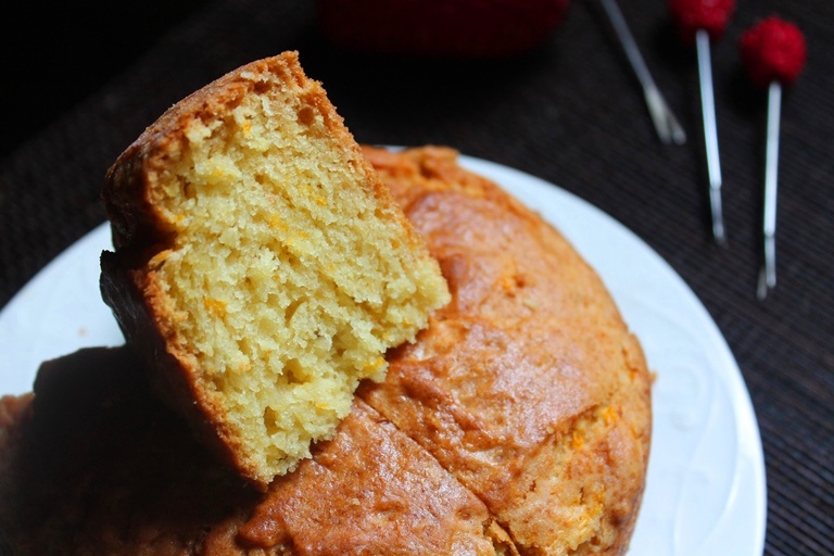 Eggless Orange Cake Recipe - 56