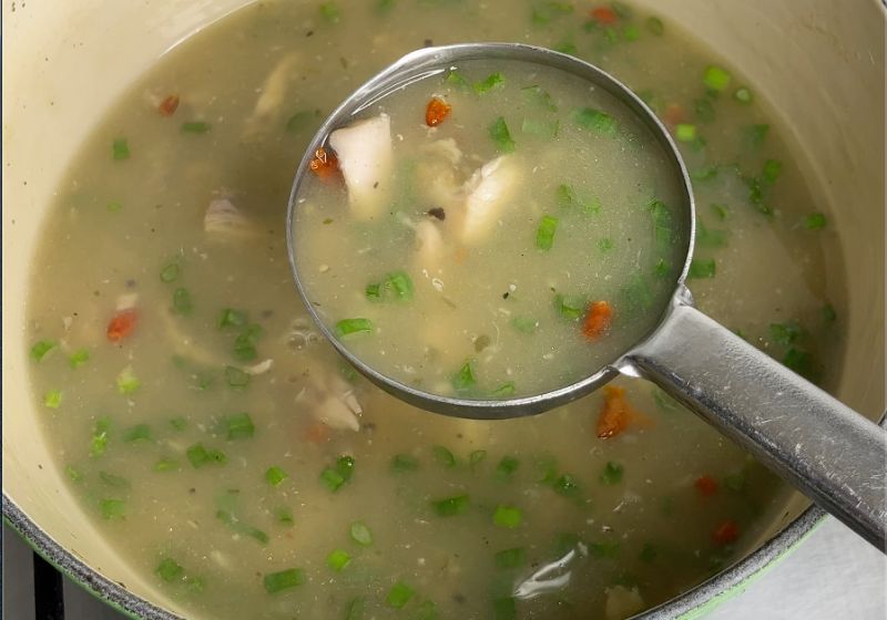 Chicken Clear Soup  How to prepare Chicken Soup - Cook with Sharmila