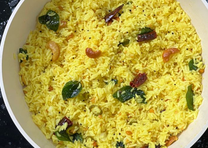 Lemon Rice Recipe   Chitranna Recipe   How to Make Lemon Rice - 75