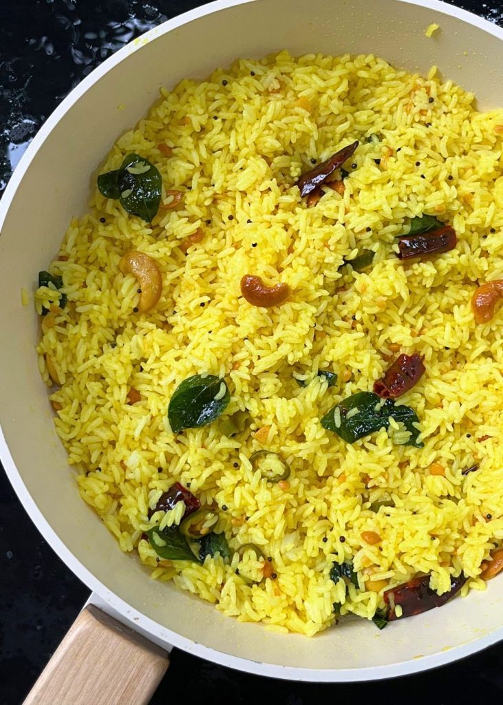 Lemon Rice Recipe   Chitranna Recipe   How to Make Lemon Rice - 31