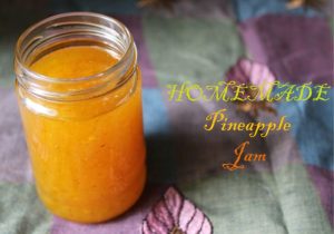 Pineapple Jam Recipe | Homemade Pineapple Preserves