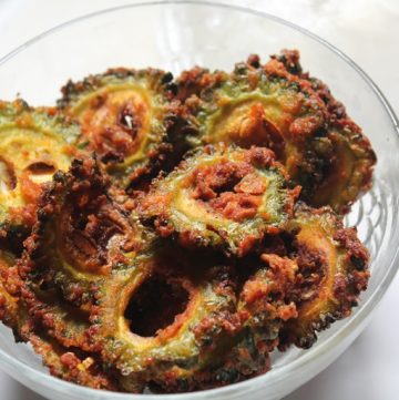 Stuffed Bitter Gourd Recipe   Bharwa Karela Recipe - 27