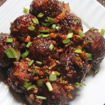 Veg Manchurian   Veg Manchurian Dry   Gravy Recipe - 86