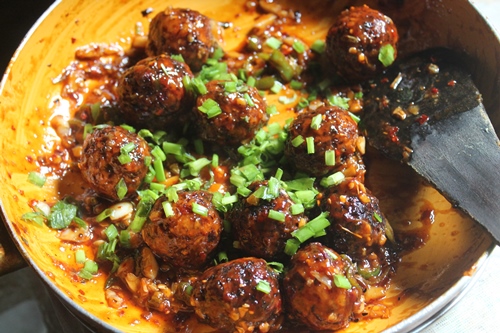 Veg Manchurian   Veg Manchurian Dry   Gravy Recipe - 52