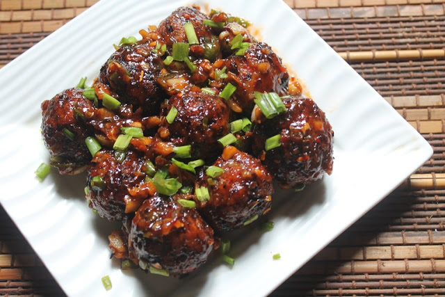 Veg Manchurian   Veg Manchurian Dry   Gravy Recipe - 32