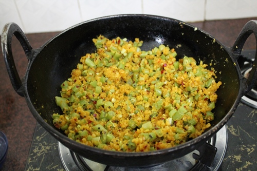 Paruppu Usili Recipe  Beans Usili Recipe  - 81