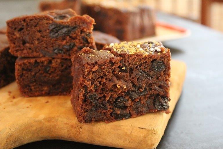 Chocolate Fruit Cake Recipe ( without oven)