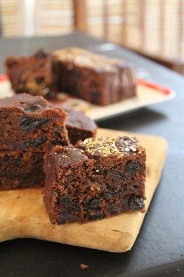 Chocolate Fruit Cake Recipe ( without oven)