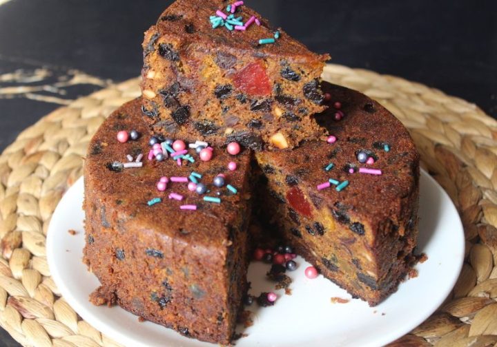 Plum Cake Recipe | No Soak Non Alcoholic Fruit Cake Recipe