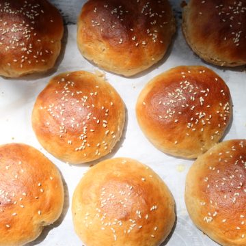 Whole Wheat Burger Buns Recipe   Wheat Buns Recipe - 95