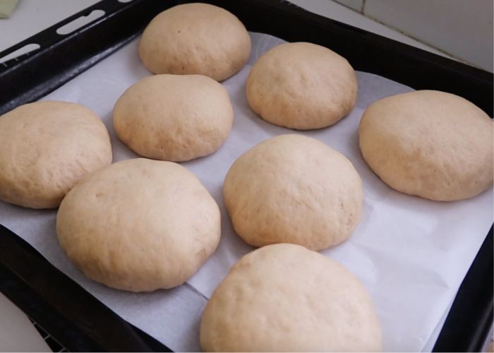 Whole Wheat Burger Buns Recipe   Wheat Buns Recipe - 29