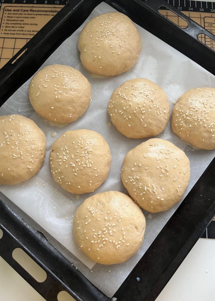 Whole Wheat Burger Buns Recipe   Wheat Buns Recipe - 15