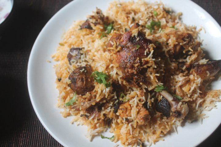 Chicken Dum Biryani Recipe | Hyderabadi Chicken Dum Biryani