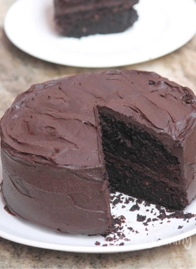 Eggless Chocolate Cake Recipe